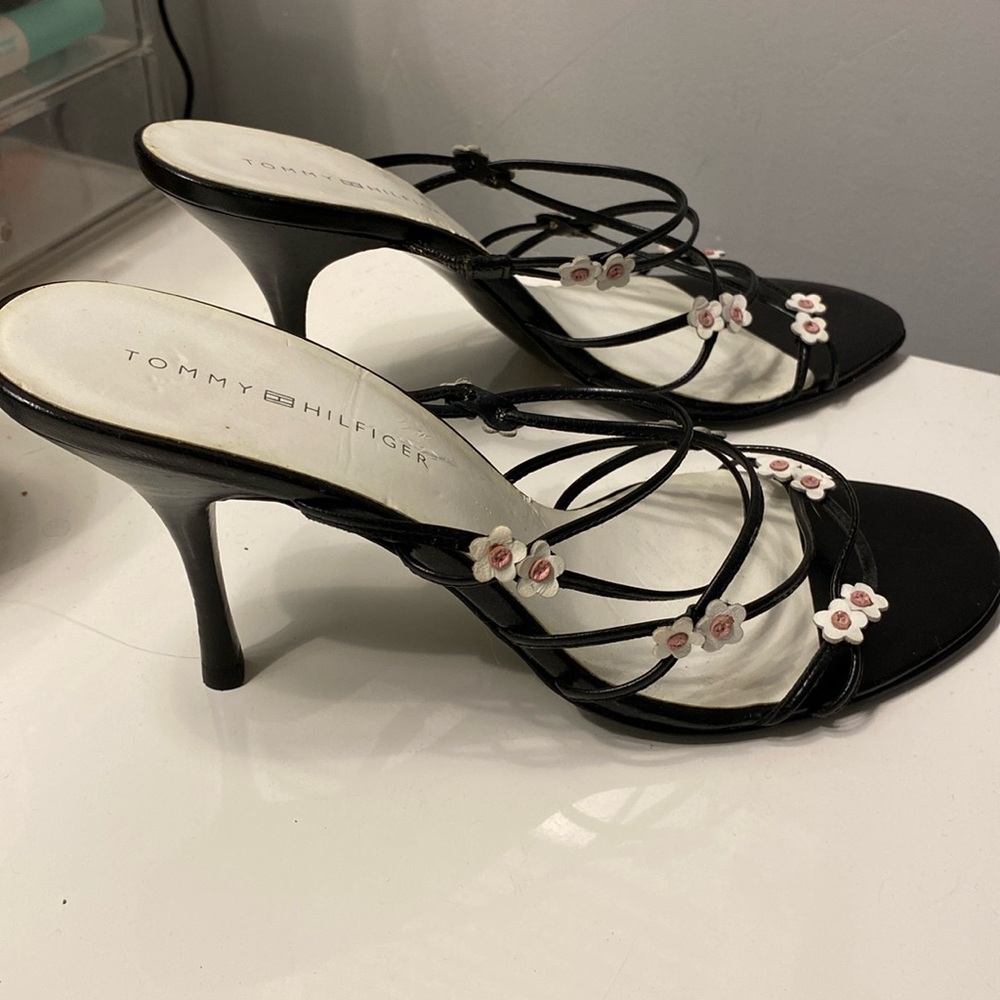 Tommy Hilfiger strapping heeled sandal